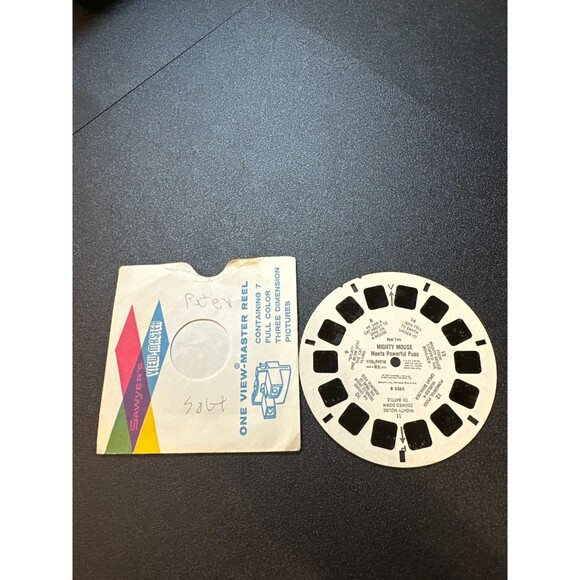 1958 View-Master Mighty Mouse 3-Reel Set B5261 - Picture 6 of 10
